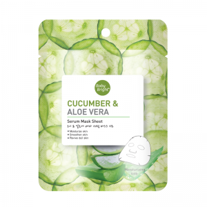 Baby Bright Cucumber & Aloe Vera Serum Sheet Mask