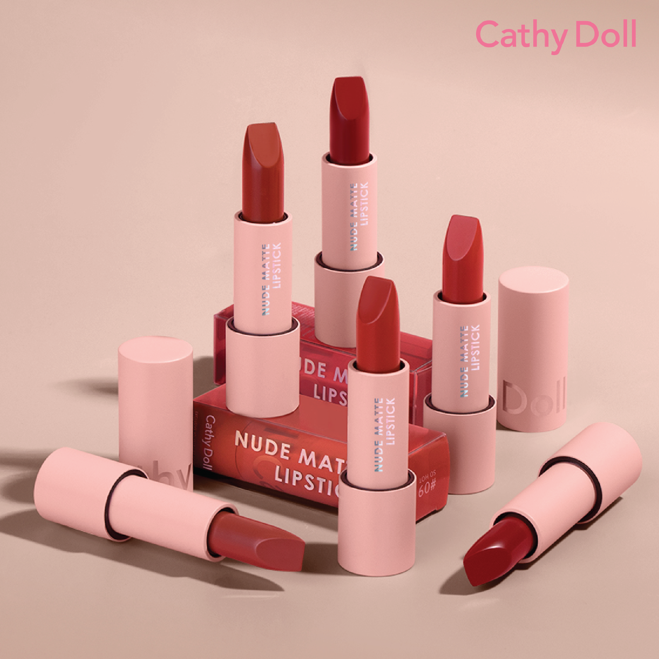 Nude matte lipstick-02