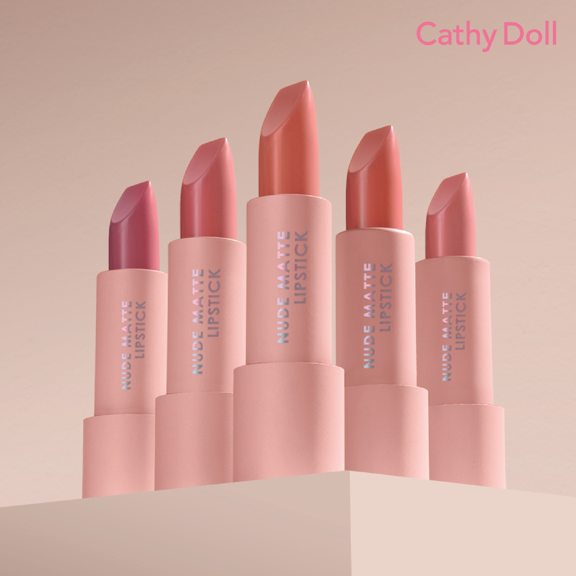 Nude matte lipstick-12